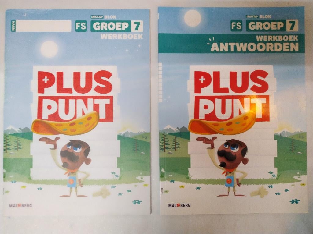 Pluspunt - Groep 7 - Instap Werkboek en antwoordenboek 7FS, Boeken, Ophalen of Verzenden, Nieuw, Overige niveaus, Overige vakken