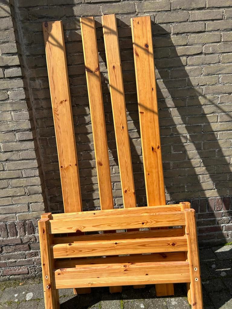 Flexa houten bed - Robuust en duurzaam, Ophalen, Gebruikt, 90 cm, Eenpersoons