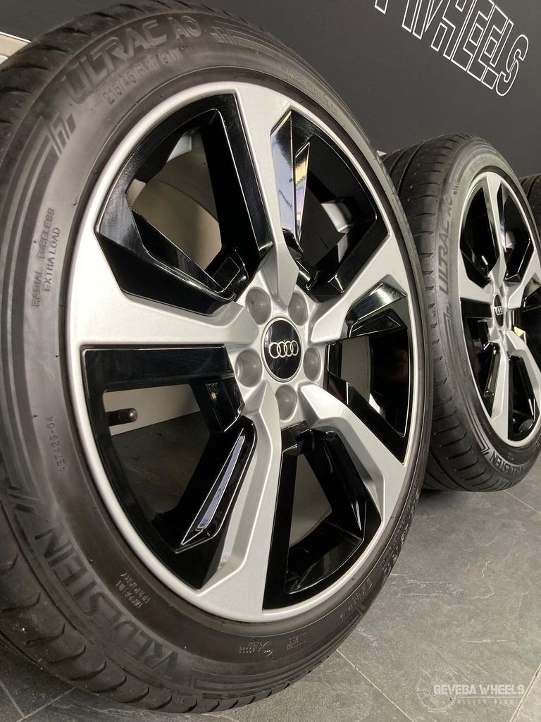 17” originele Audi A1 GB velgen + banden 5x100 215/45/17 82A, -, -, Banden en Velgen, 17 inch