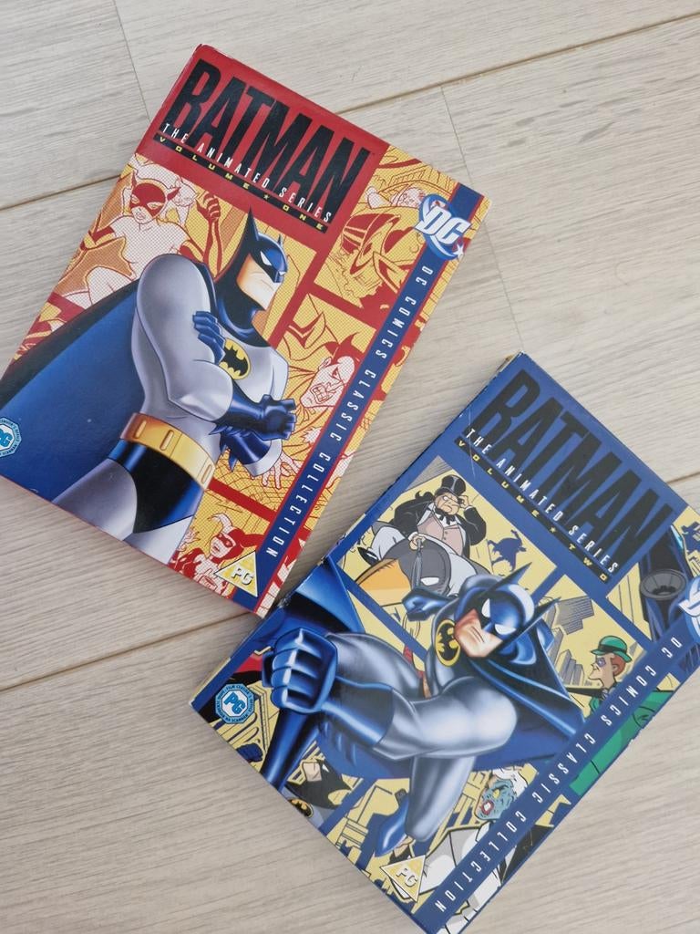dvd boxsets batman the animated series seizoen 1 en 2, Cd's en Dvd's, Vanaf 12 jaar, Ophalen of Verzenden, Zo goed als nieuw, Actie en Avontuur