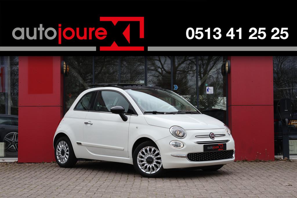 Fiat 500 1.2 Lounge | Origineel NL | 1ste Eigenaar | Schuif-, Gebruikt, 4 cilinders, 840 kg, Wit