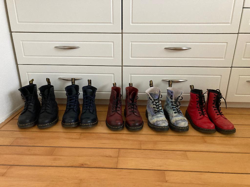 Dr. Martens, Kleding | Dames, Schoenen, Gedragen, Lage of Enkellaarzen, Overige kleuren, Ophalen of Verzenden
