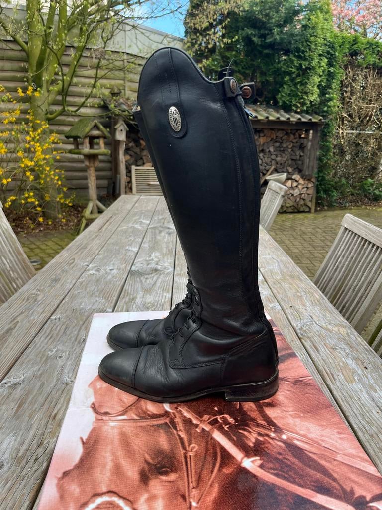 Deniro tricolore rijkaarzen maat 39 EC XXXS, Ophalen of Verzenden, Springen, Schoeisel