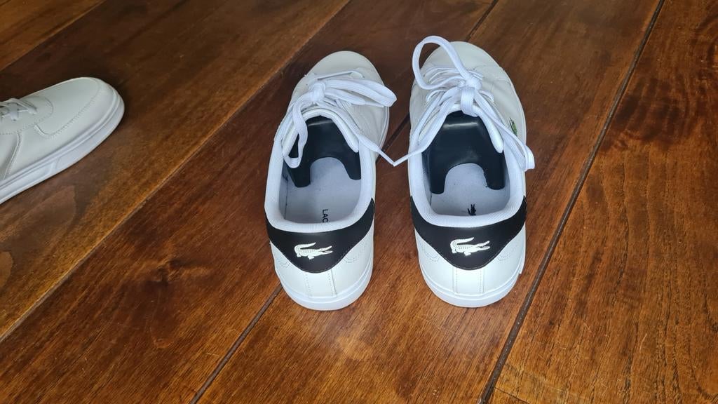 Lacoste powercourt sneakers 44 wit nieuw ongedragen., Ophalen, Nieuw