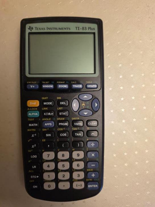 Grafische rekenmachine TI-83 plus, Diversen, Rekenmachines, Ophalen of Verzenden, Grafische rekenmachine, Zo goed als nieuw