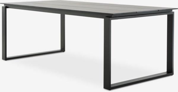 Tuintafel SONNERUP grijs B100xL215 (optioneel met 6 stoelen), Ophalen