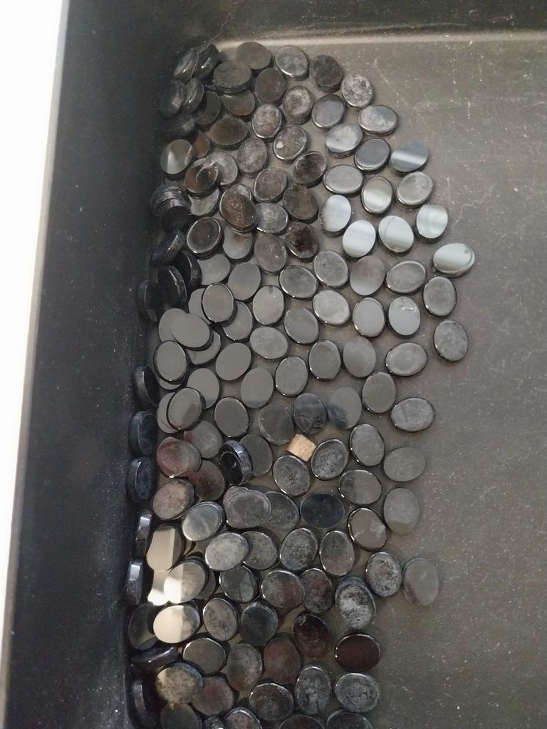 Mix ovale onyx platte stenen, Ophalen of Verzenden, Nieuw