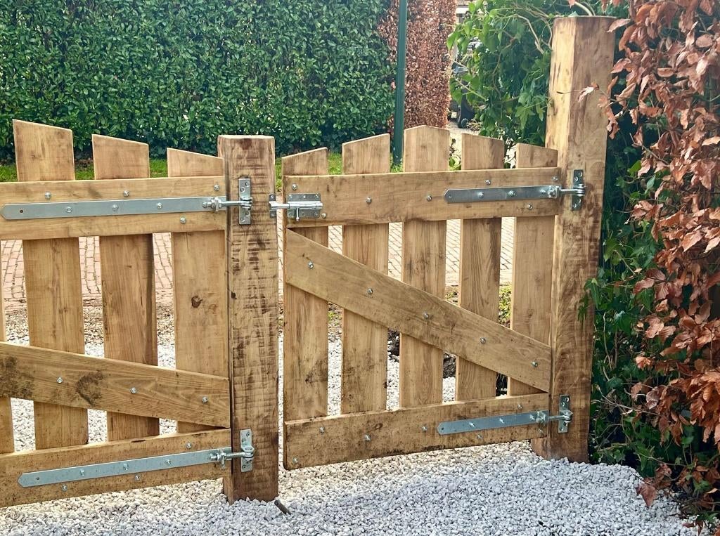 Tuinpoort  Tuinhek Robinia 100 x 120 cm (b x h), Nieuw, Mno, Tuinhek, Hout