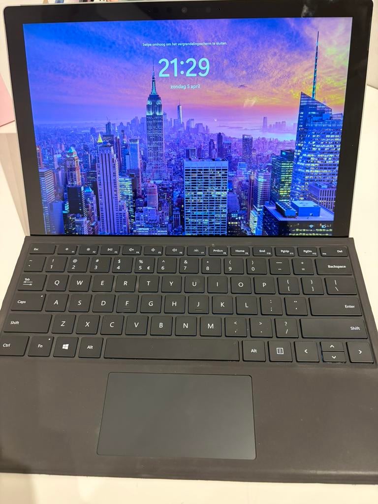 windows surface pro 7, Computers en Software, Windows Laptops, Ophalen of Verzenden, Gebruikt, 13 inch, 3 tot 4 Ghz