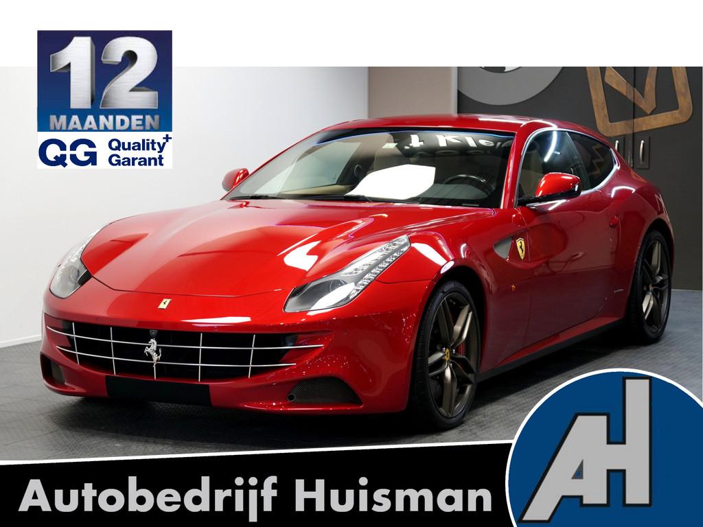 Ferrari FF 6.3 V12 HELE ROSSO MARANELLO + LED STUUR + CARBON, Auto's, Automaat, Huisgarantie, 4 stoelen, Leder