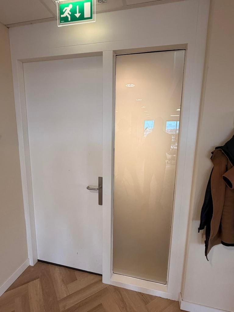 Brandwerende Houten Deur, Ophalen, 80 tot 100 cm, Binnendeur, Zo goed als nieuw