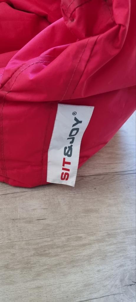 Comfortabele zitzakstoel voor kinderen, Ophalen, Zo goed als nieuw, Rood, Zitzakstoel