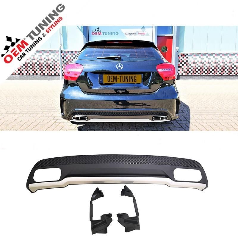 W176 A45 AMG look diffuser | 2012-2015 | AMG | Grey