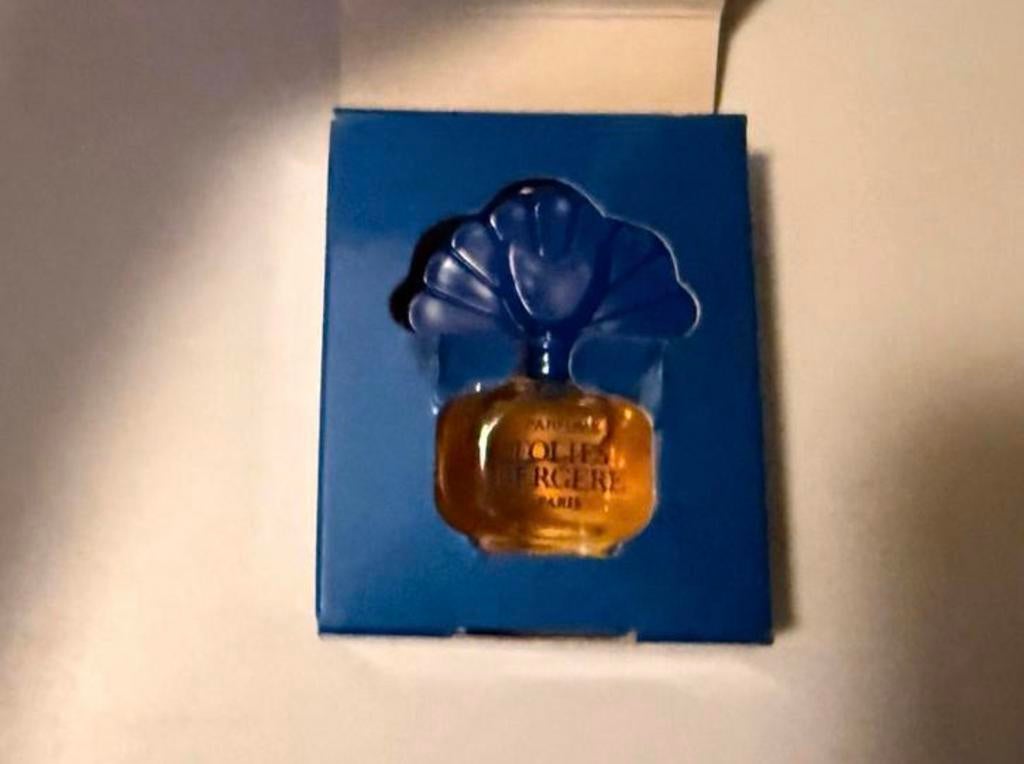 Parfum miniatuur Folies Bergère vol in doosje, Verzenden, Nieuw, Miniatuur, Gevuld