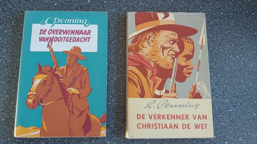 L. Penning twee boeken met stofomslag, Boeken, Ophalen of Verzenden, Zo goed als nieuw, Fictie algemeen
