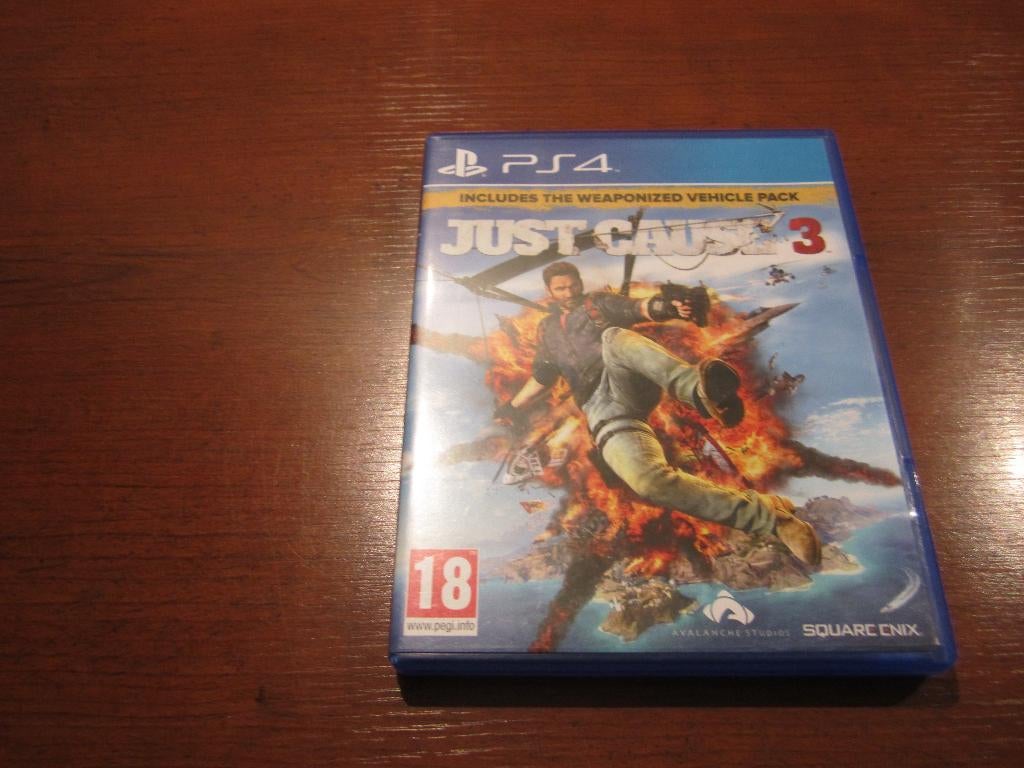 Just Cause 3 - PS4, Avontuur en Actie, Online, Vanaf 18 jaar, 1 speler