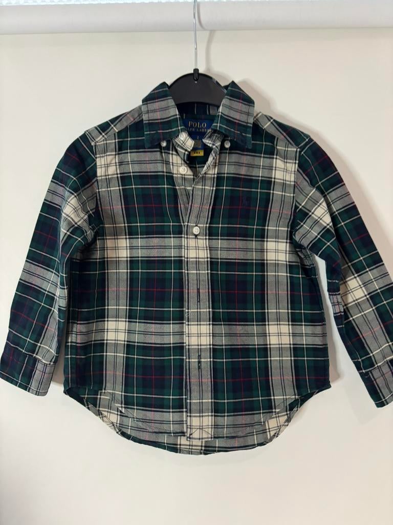 Ralph lauren overhemd 2 jaar, Ophalen of Verzenden, Zo goed als nieuw, Jongen, Overhemd of Blouse