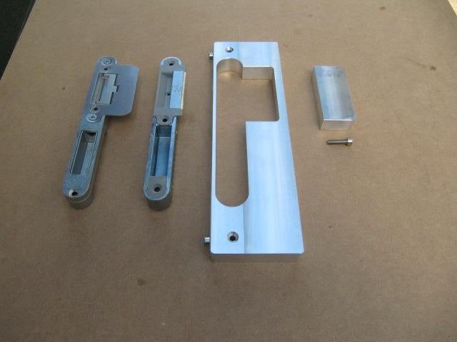 Set alu freesmallen S2 sluitkommen + rail, Doe-het-zelf en Verbouw, Ophalen of Verzenden, Nieuw