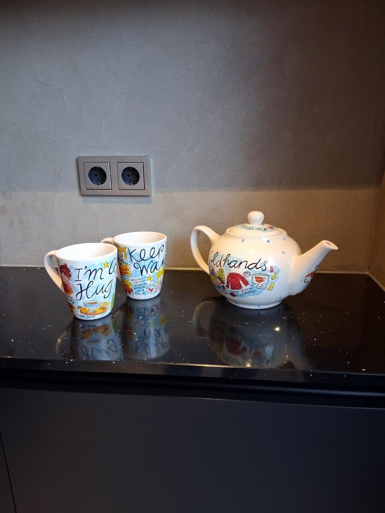 Blond Amsterdam Theeset, Blond Amsterdam, Ophalen of Verzenden, Zo goed als nieuw, Aardewerk