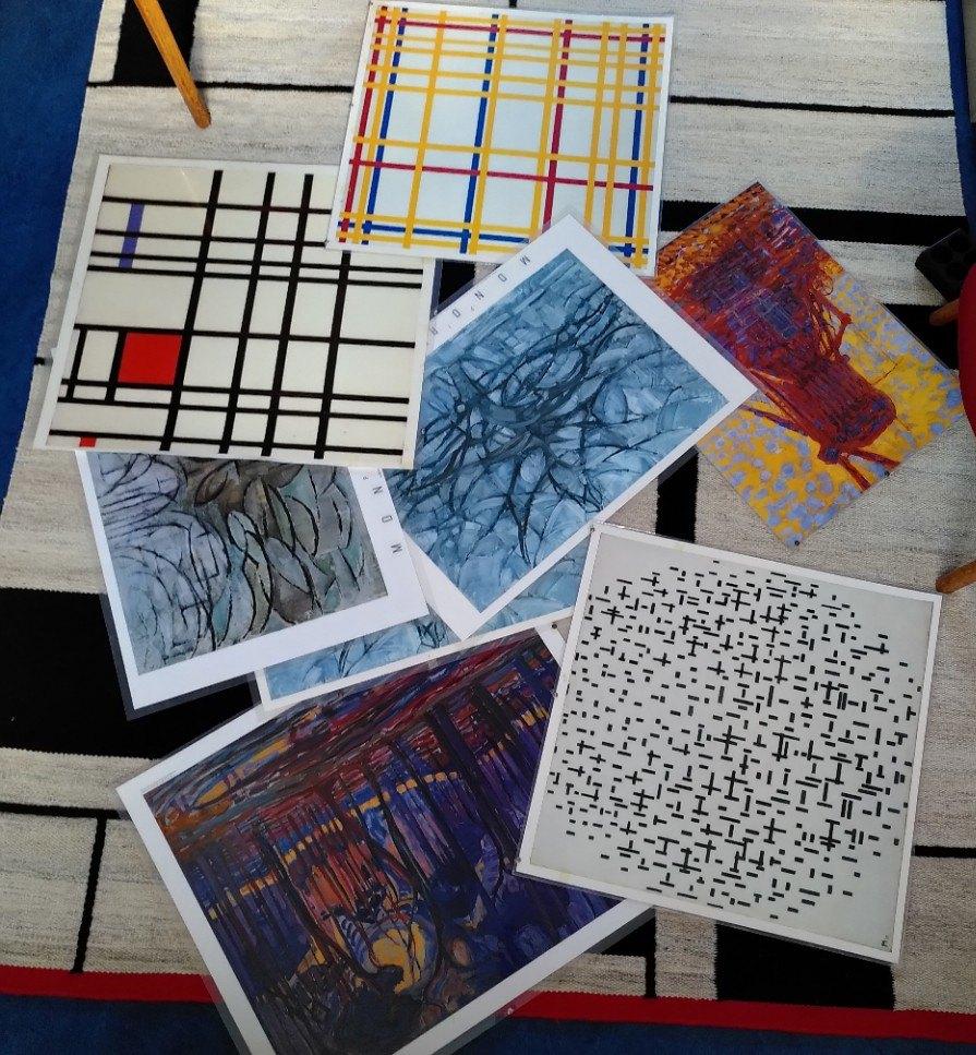 Reproducties Mondriaan, Ophalen, Zo goed als nieuw, Piet Mondriaan, Schilder- en Tekenkunst