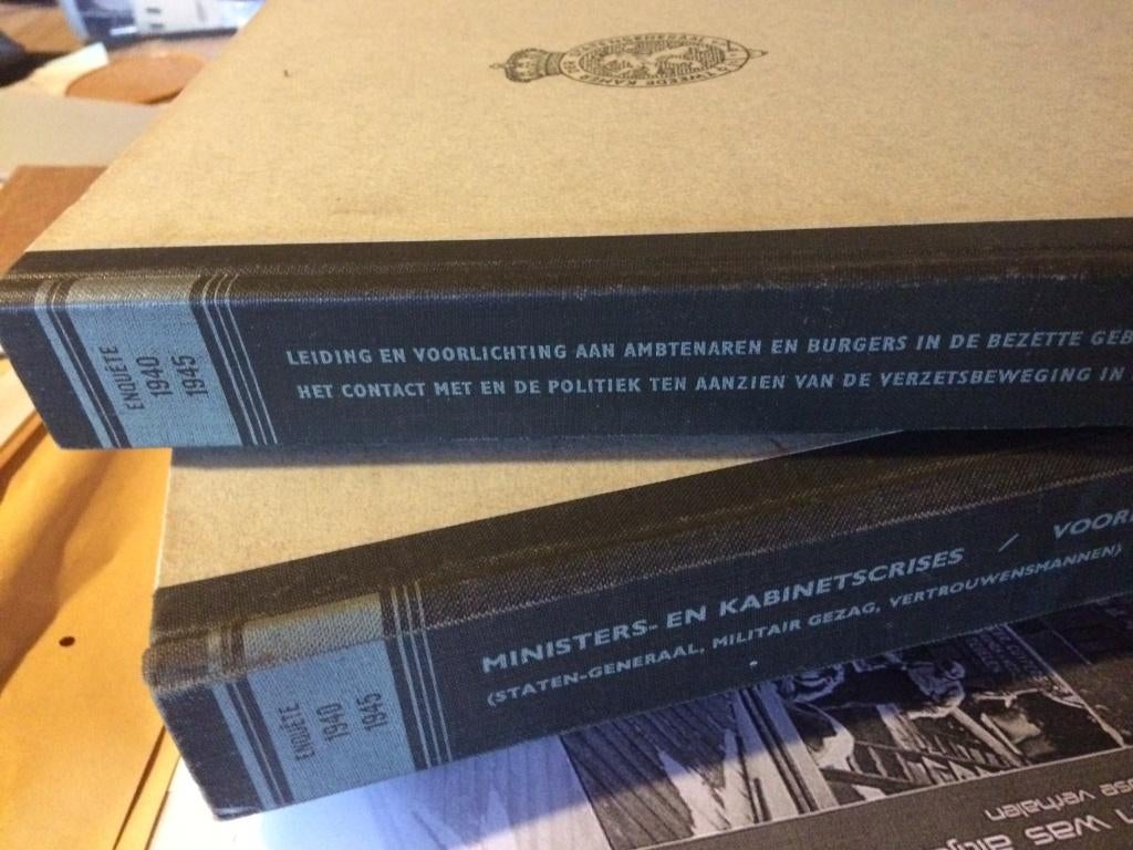 Enquettecommissie Regeringsbeleid 1940-1945 meerdere delen, Boeken, Ophalen of Verzenden, Meerdere auteurs, Overige onderwerpen