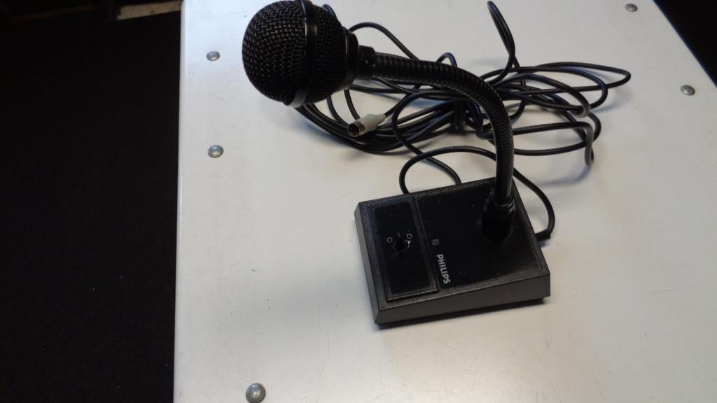 philips microfoon, Philips, Gebruikt, Overige typen, Ophalen of Verzenden