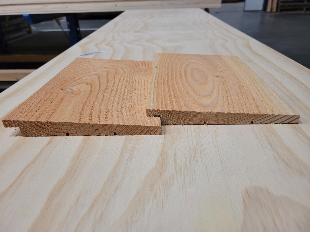 Douglas rabat, Ophalen, Minder dan 25 mm, Nieuw, Plank