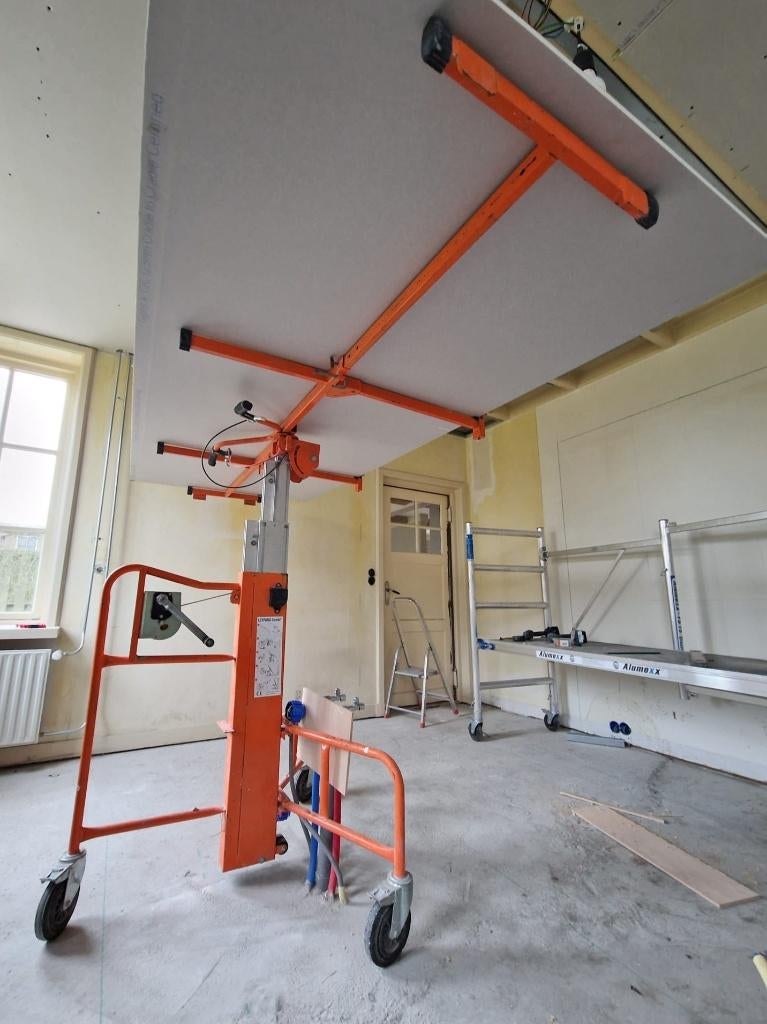Te huur: professionele Levpano platenlift gipsplatenlift, Ophalen, Gebruikt