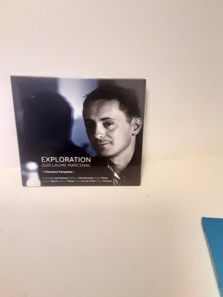 Guillaume Marcenac - Exploration - Chansons Françaises CD, Ophalen of Verzenden, Nieuw in verpakking
