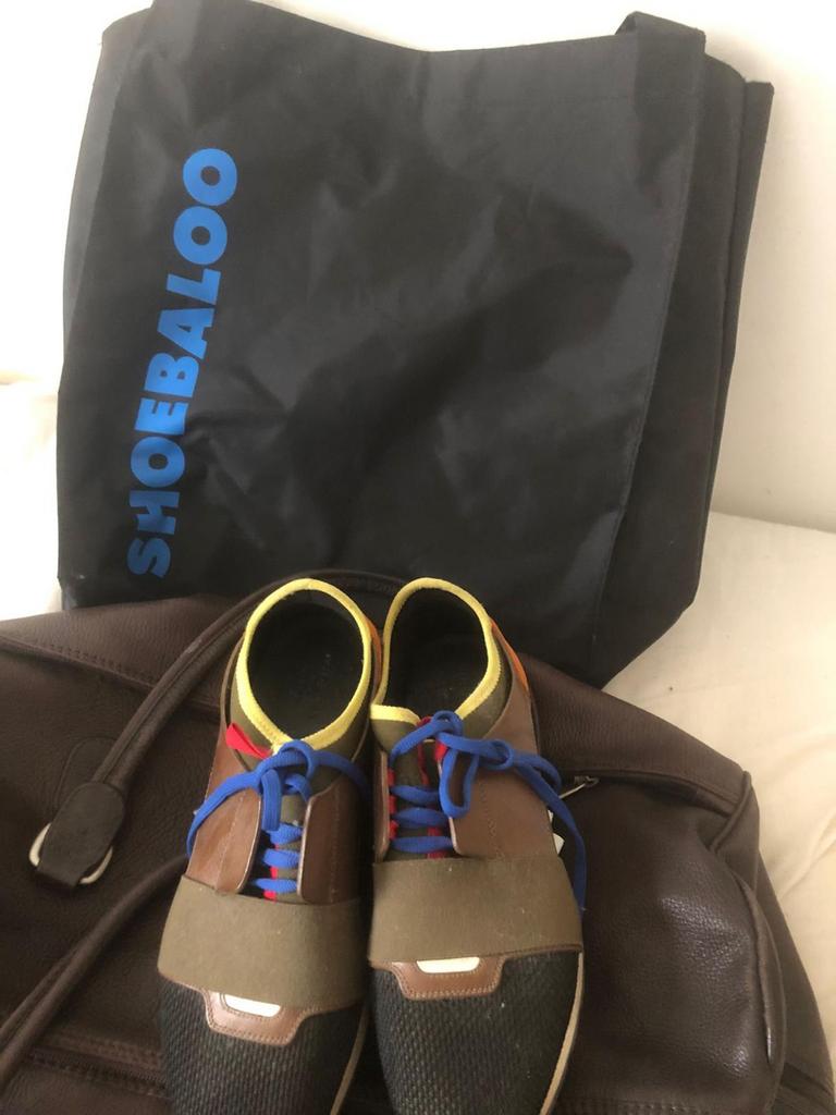 Balenciaga sneakers race runner, Kleding | Heren, Schoenen, Verzenden, Zo goed als nieuw, Zwart