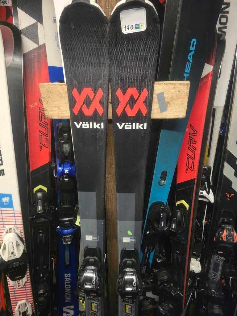 158cm VOLKL DEACON LTD WOODCORE TIP ROCKER, Overige merken, 140 tot 160 cm, Ophalen of Verzenden, Zo goed als nieuw