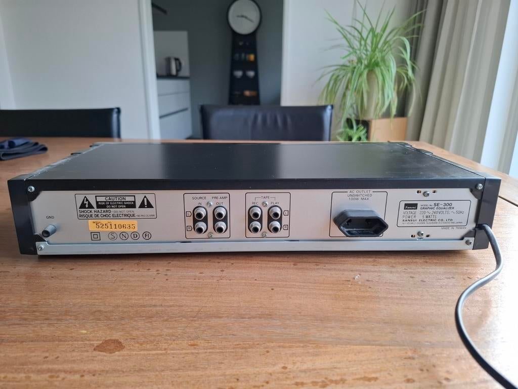 Equalizer Sansui SE-300, Ophalen, Gebruikt