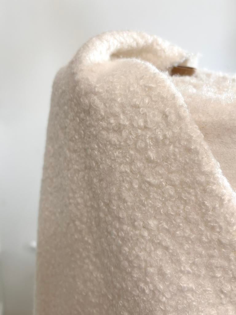 Bouclé stof per meter, 120 cm of meer, 200 cm of meer, Ophalen of Verzenden, Zo goed als nieuw