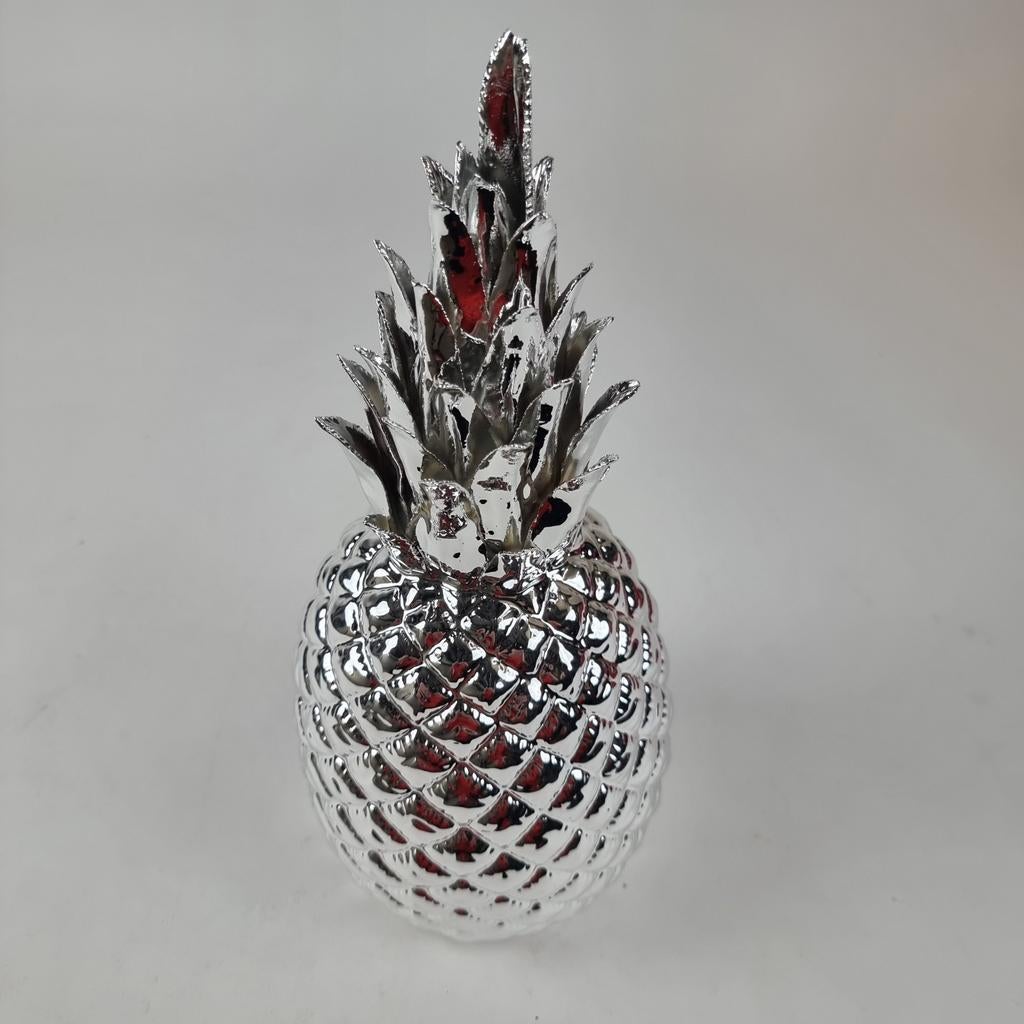 Pols Potten Pineapple Decoratie in zilver, Ophalen