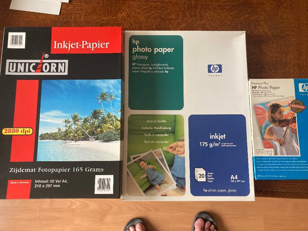 Inkjet fotopapier, Hobby en Vrije tijd, Overige Hobby en Vrije tijd, Ophalen of Verzenden, Zo goed als nieuw