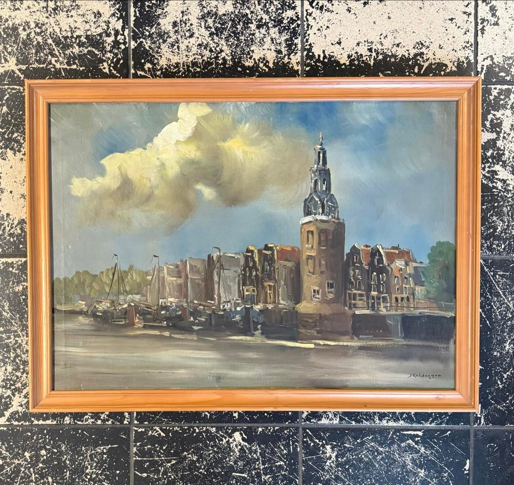 J. Kelderman — Montelbaanstoren — Amsterdam, Ophalen