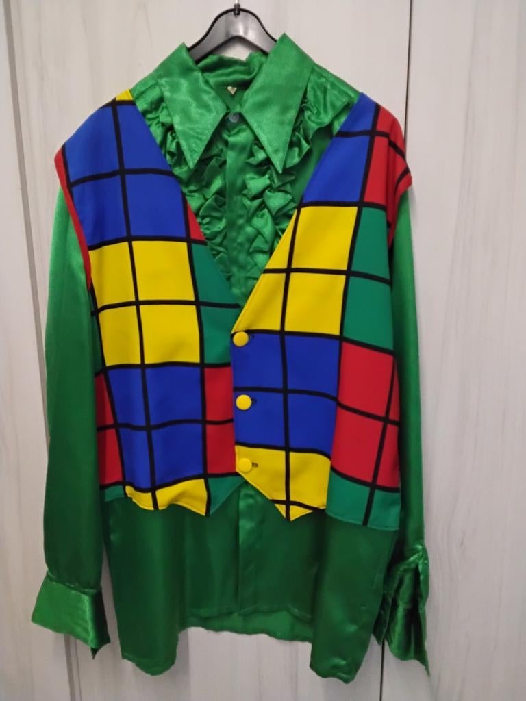 Carnavals blouse en gilet, Ophalen