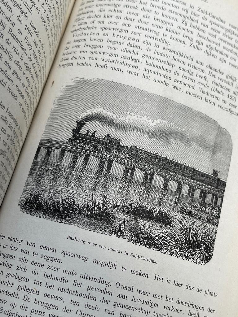 antiek boek, Antiek en Kunst, Ophalen of Verzenden