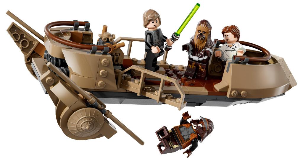 LEGO Star Wars 75396 Desert Skiff en Sarlacc kuil 558 delig, Ophalen of Verzenden, Nieuw, Complete set, Lego
