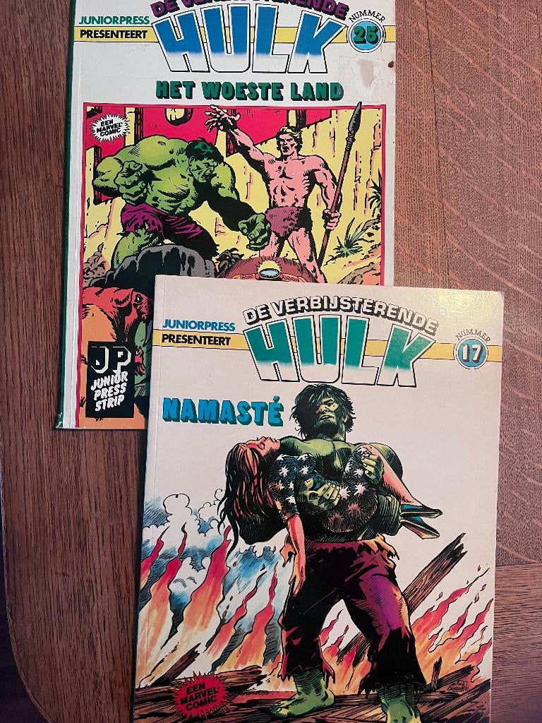 De verbijsterende Hulk stripboek deel 17 & 25, Gelezen, Marvel Comics, Ophalen of Verzenden, Meerdere stripboeken