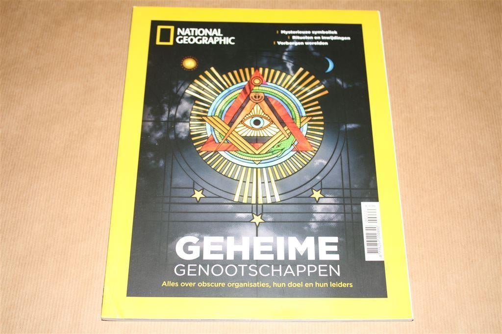 Geheime Genootschappen - National Geographic Speciale uitgav, Boeken, Geschiedenis | Wereld, Ophalen of Verzenden, Zo goed als nieuw