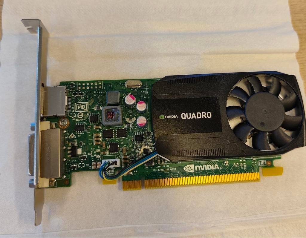 Nvidia Quadro K620 - Professionele Grafische Kaart, Computers en Software, PCI-Express 3, Gebruikt, GDDR3, HDMI
