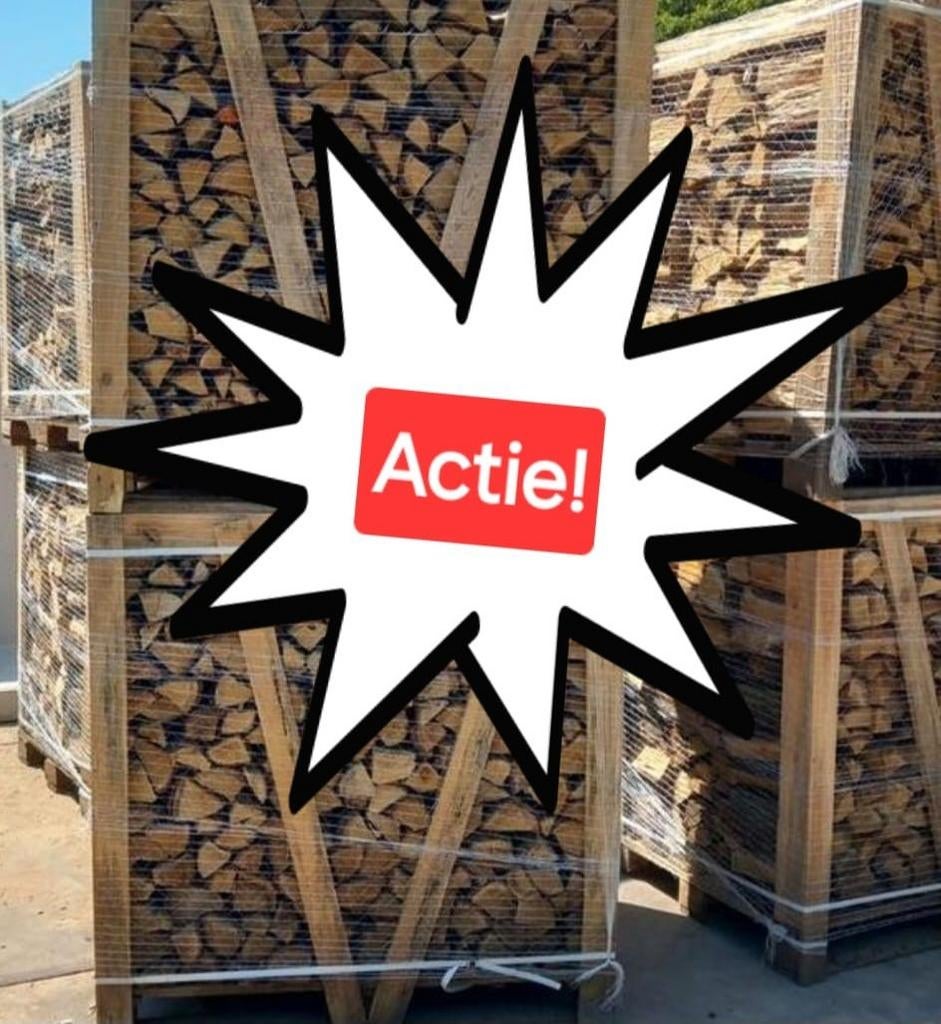 Haardhout kachelhout eikenhout beukenhout * gratis bezorgd, Tuin en Terras, 3 tot 6 m³, Ophalen, Beukenhout, Blokken