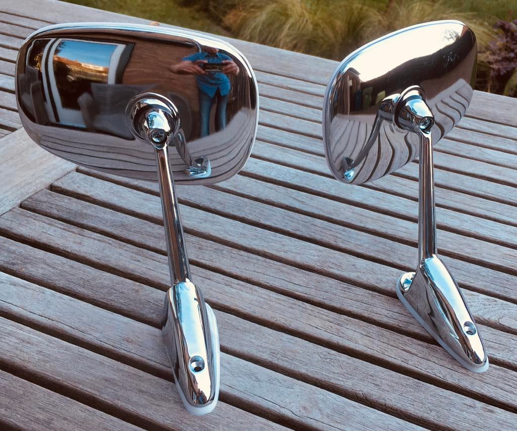Chrome oldtimer spiegels type Cipa 1, Ophalen of Verzenden, Nieuw, Opel