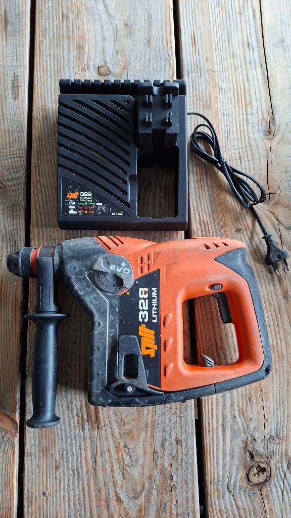 Spit 328 EVO accu Klopboormachine sds plus, Gebruikt, ., Ophalen of Verzenden, .