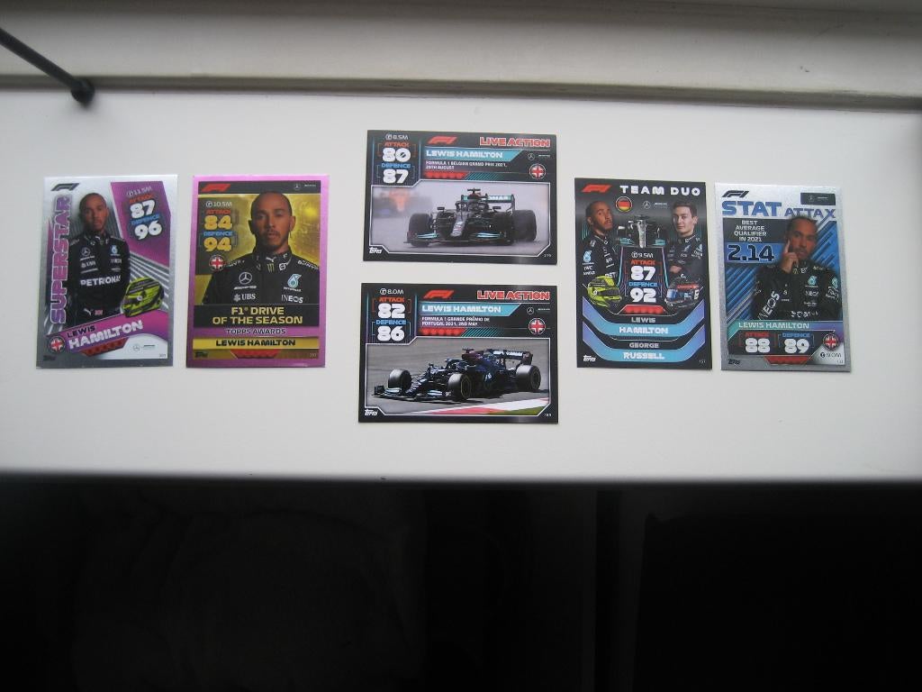 lewis hamilton plaatjes, Ophalen of Verzenden, Zo goed als nieuw, Meerdere plaatjes