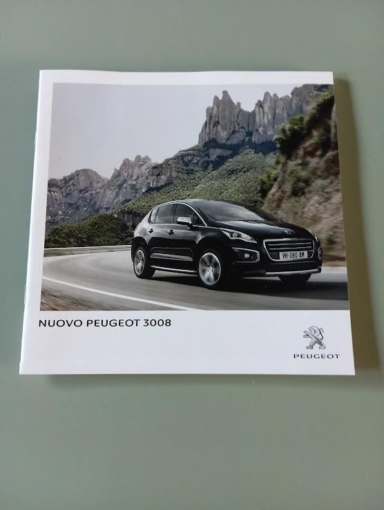 Peugeot Nuovo 3008 11 / 2013 32 pag. Italiaans, Boeken, Verzenden, Zo goed als nieuw, Peugeot