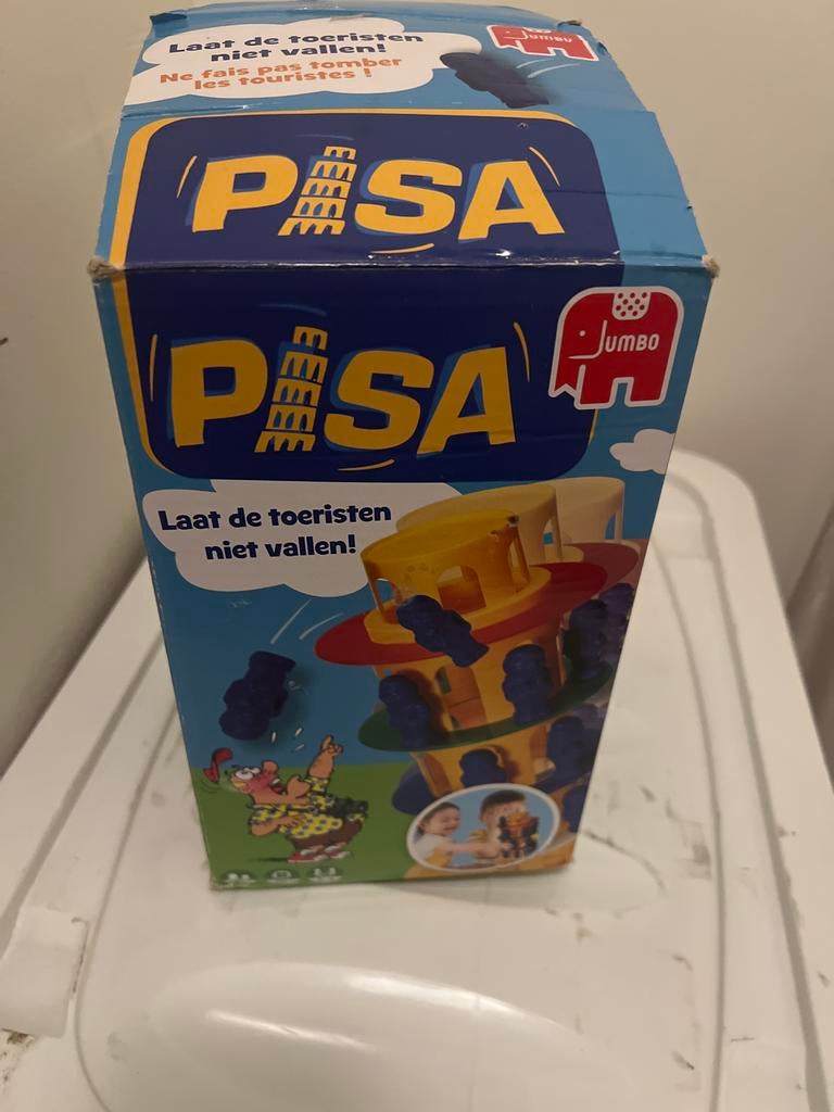 Toren van Pisa spel - Jumbo, Hobby en Vrije tijd, Gezelschapsspellen | Bordspellen, Een of twee spelers, Ophalen of Verzenden