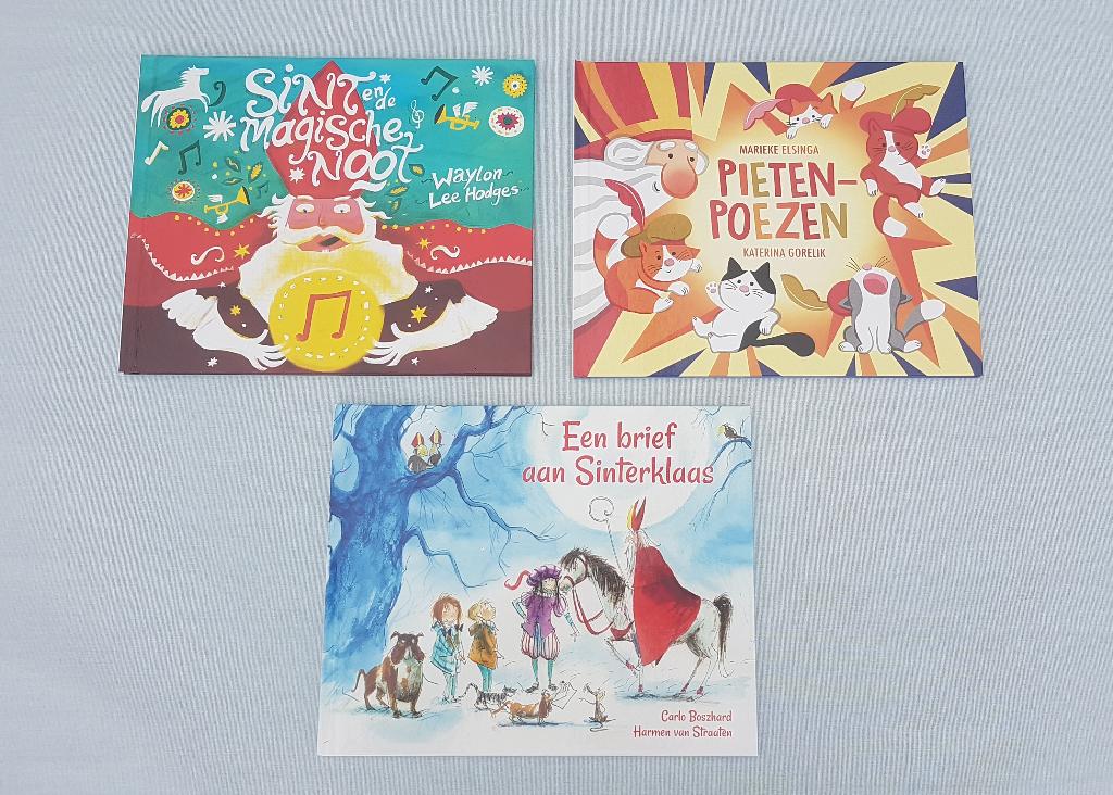 3 Sinterklaas boekjes / prentenboeken - serie 2021, Diversen, Sinterklaas, Nieuw, Ophalen of Verzenden
