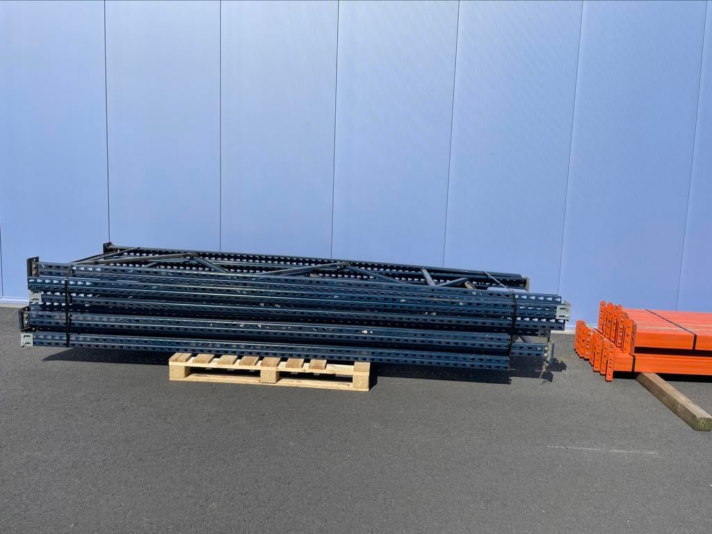 Mecalux stellingmateriaal 24 liggers en 7 staanders, Ophalen of Verzenden